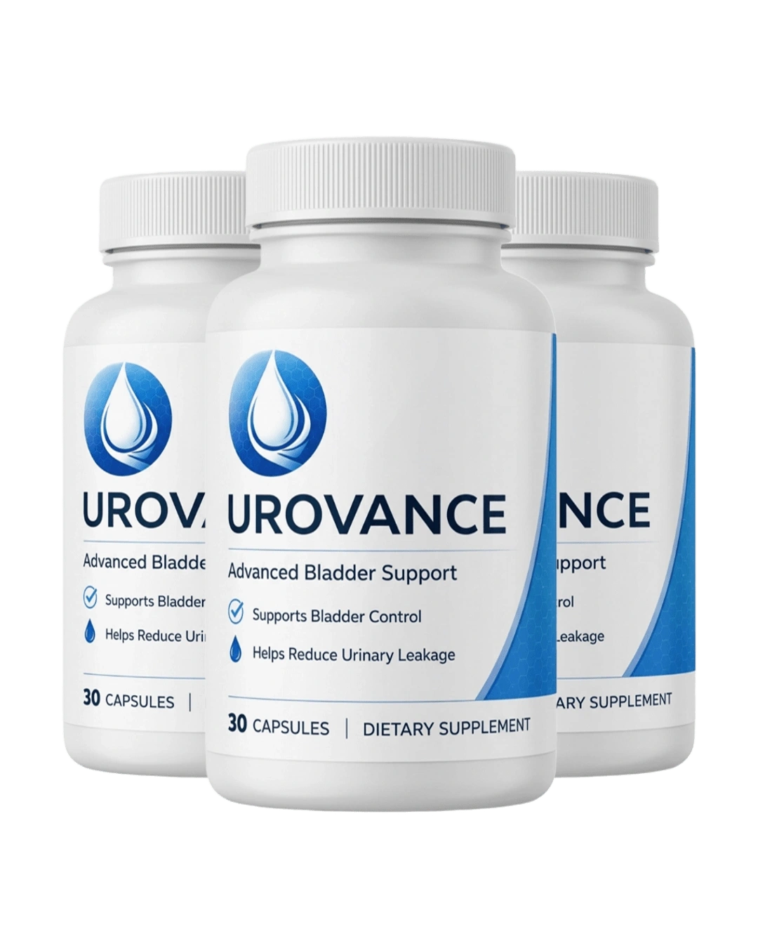 Urovance bladder comfort supplement 3-bottle pack for men over 50