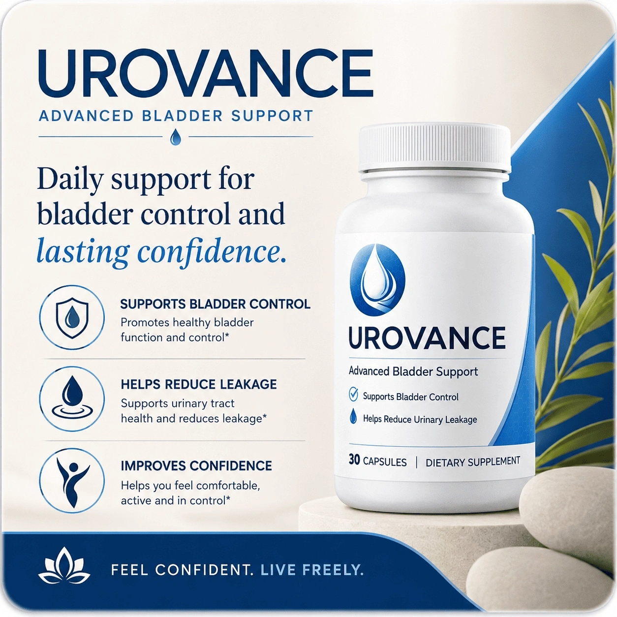 Urovance quality manufacturing standards bladder support supplement
